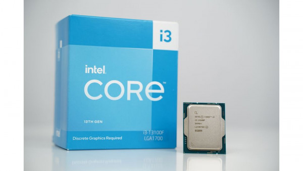 Cpu Intel Core I3 13100F (Up to 4.5 GHz| 12MB cache| 4 Nhân | 8 Luồng | Socket 1700)